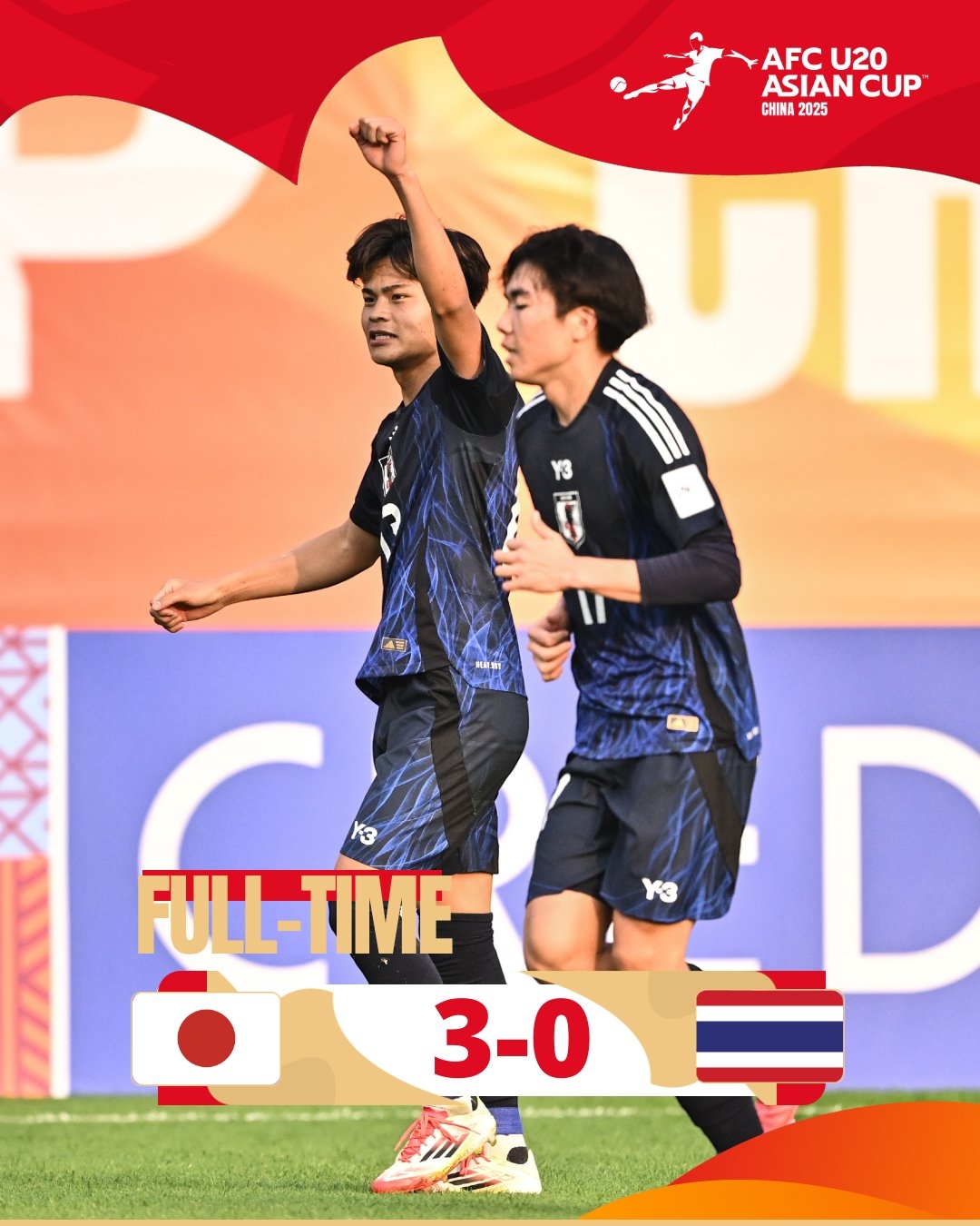  日本U20主帥賽后：雖然全取三分，但球隊各方面都有待提升