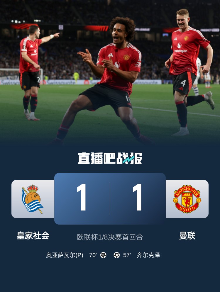  能否拿下歐聯(lián)杯？曼聯(lián)本賽季歐聯(lián)杯繼續(xù)不敗，9場5勝4平